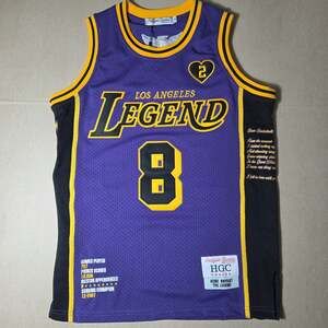 Headgear Classics Kobe Bryant Los Angeles Legend Mamba Jersey Purple Unisex XS